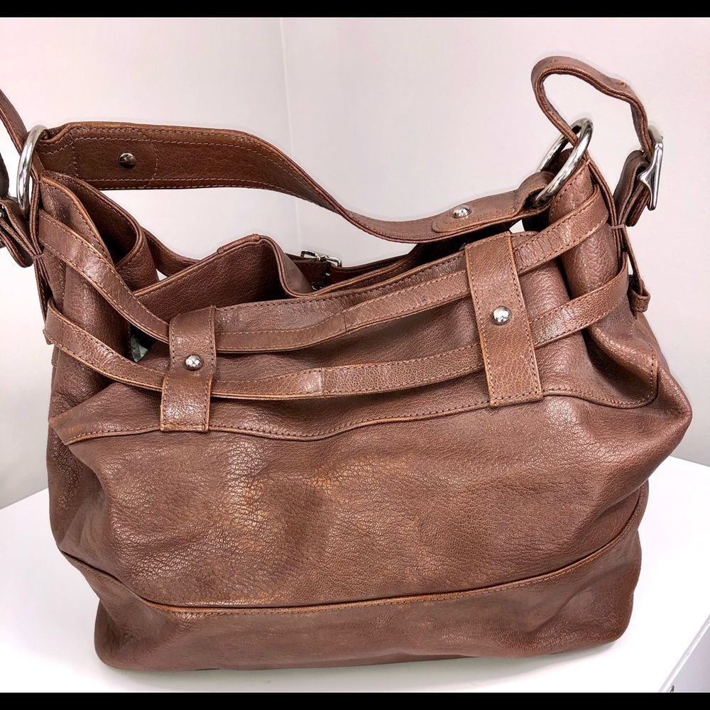 REBECCA MINKOFF Leather Slouchy Bag - Picture 2 of 13